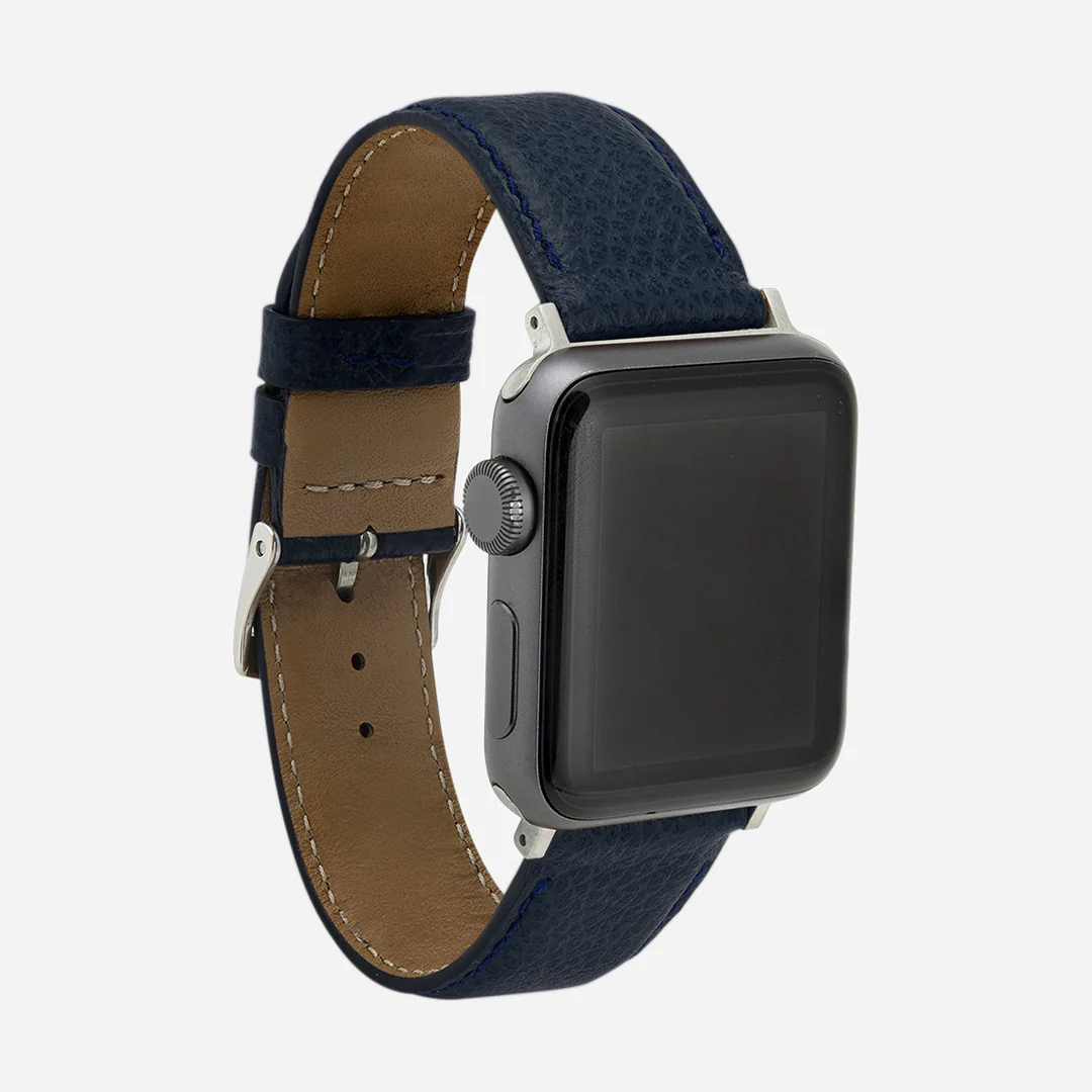 Bracelet montre cuir homme - Le Grainé APPLE – Image 6