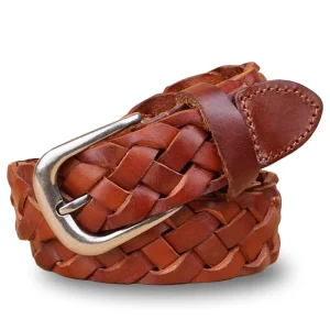 Ceinture Cuir Femme - Tressée