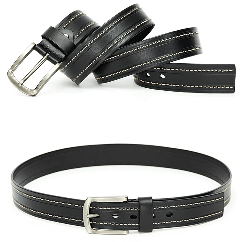 Ceinture Cuir Homme - Solide – Image 3